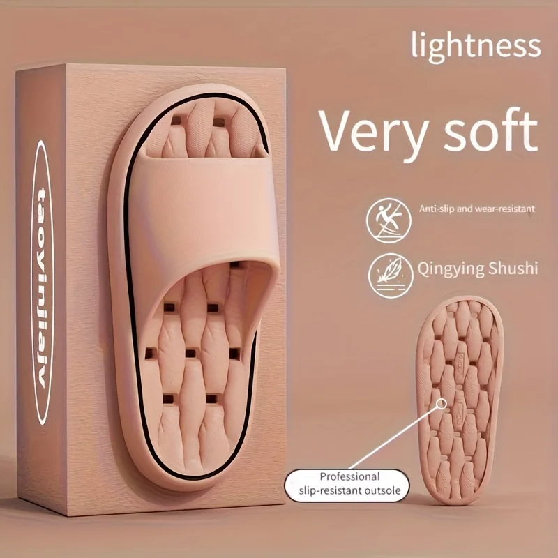 

2025 Summer New Men Women Couple Fashion Cartoon Home Slides Non Slip Soft Lithe Comfort Sandals Slippers