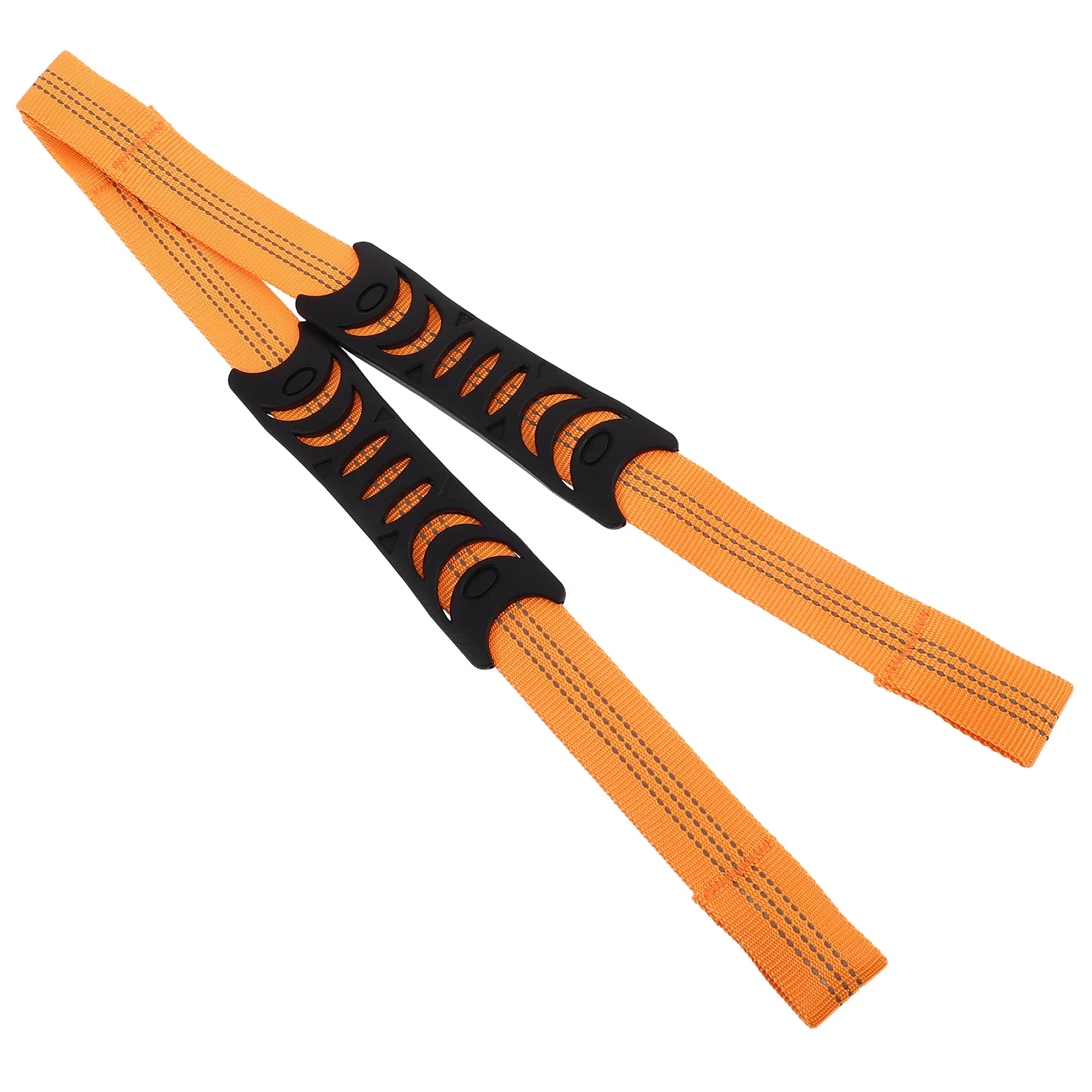 

2PCS Car Safety Grab Handles Durable Nylon Back Seat Headrest Assist Elderly Car Accessories Truck Cargo