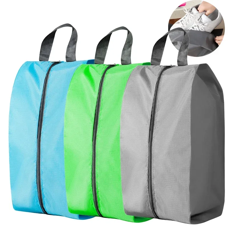 

Dustproof Shoes Storage Bags Travel Portable Nylon Shoes Bag with Sturdy Zipper Pouch Case Waterproof Pocket Shoes Organizer