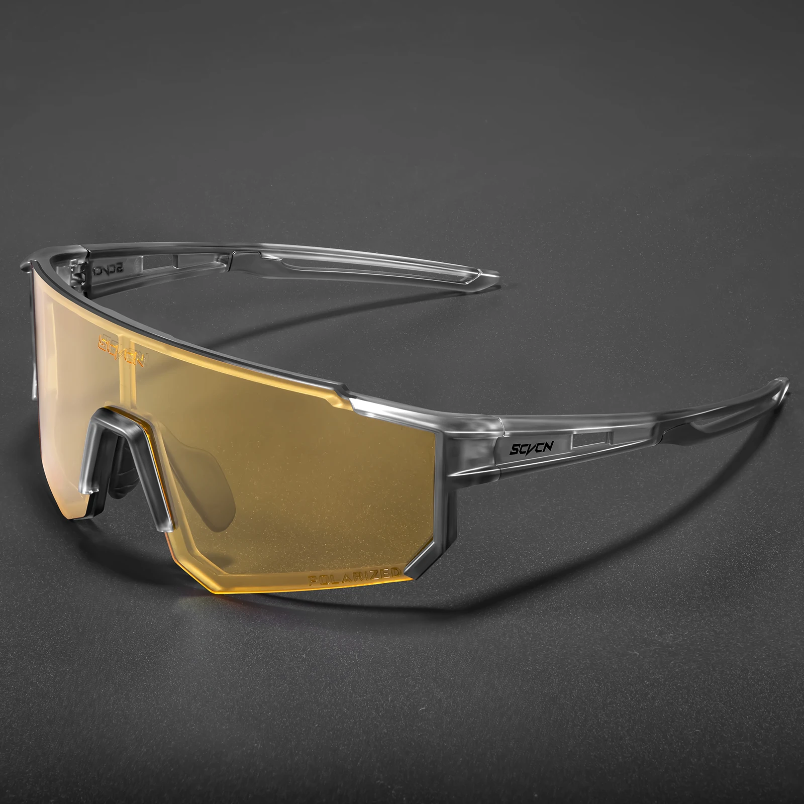 SCVCN Polarisierte Männer MTB Radfahren Sonnenbrille Motorrad Und Auto Nacht Fahren Gläser Outdoor Fahrrad Brille Radfahren Gläser