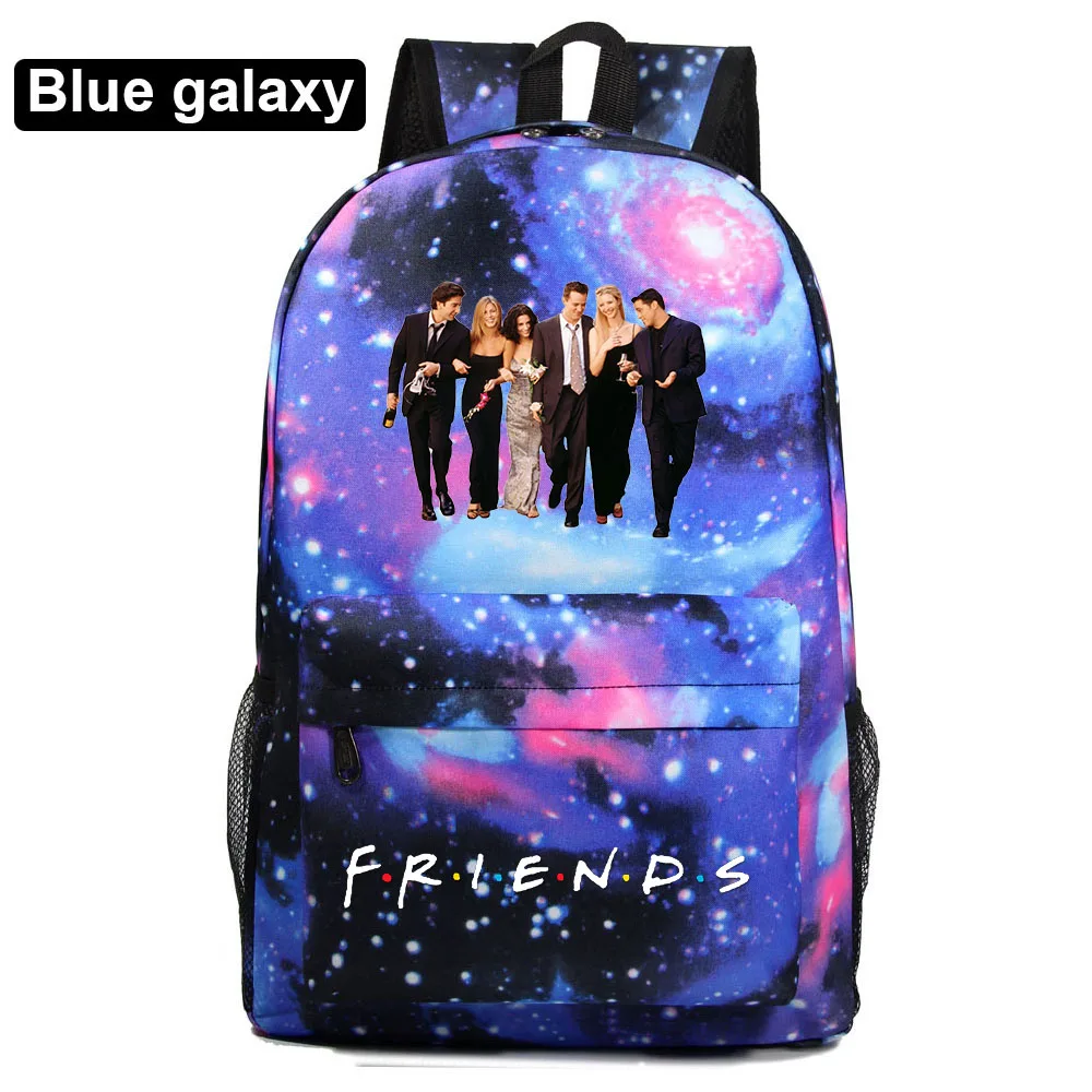 

MINISO Central Perk Coffee Friends TV Students Backpack for Girls Boys Mochila Teens Cool Knapsack Rucksack School Bags