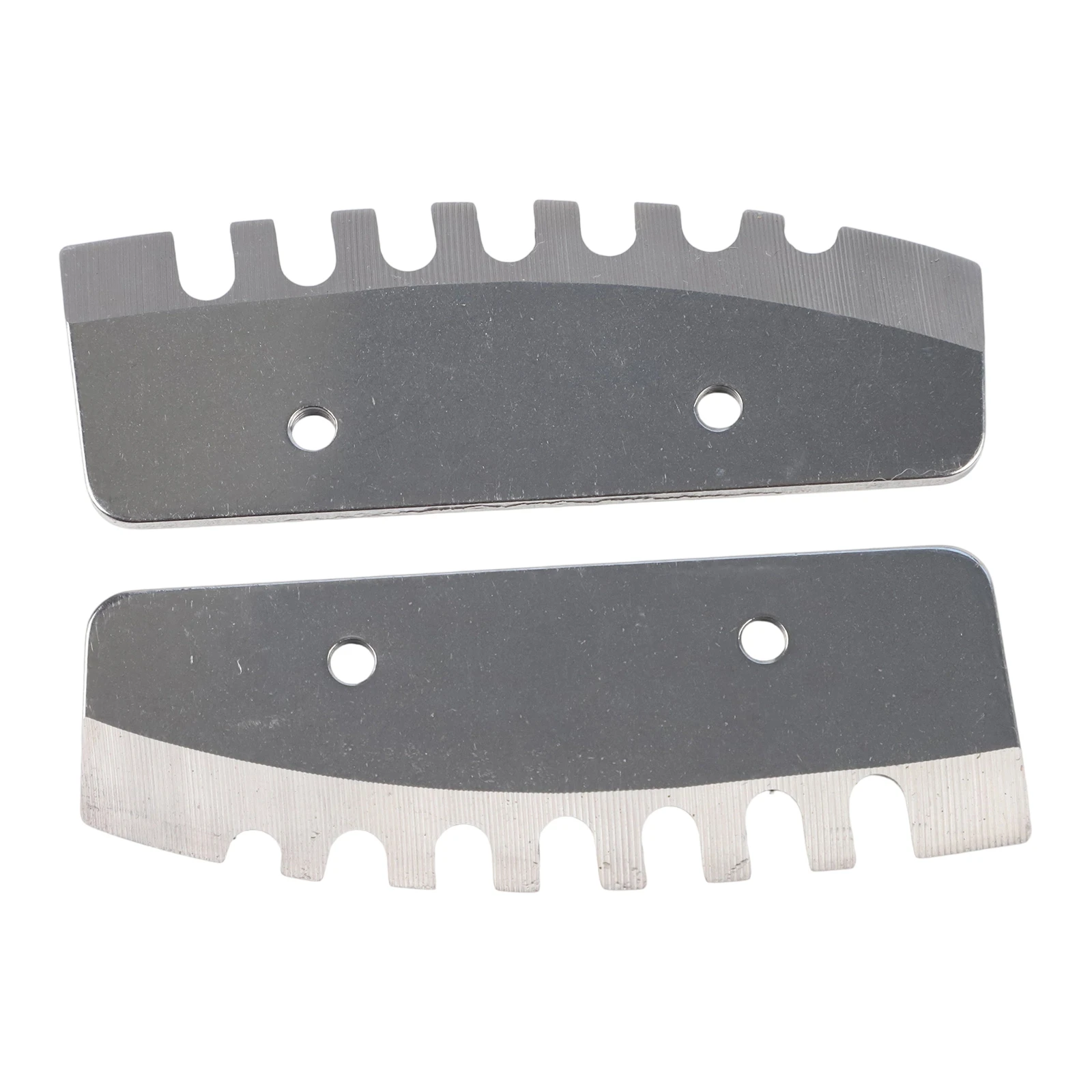 

8 Inch Blades Ice Auger Blades Quick Cutting Serrated Edge Threaded Design Tool Gloves Recommended Compatible Ice Auger Blades