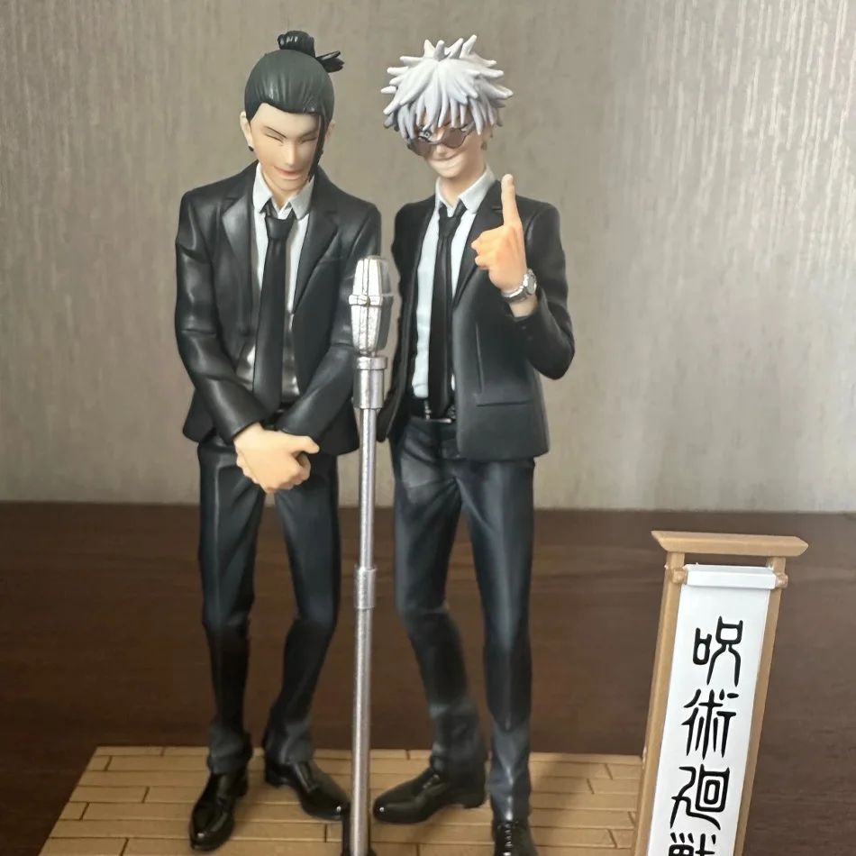 Jujutsu Kaisen Anime Figures Geto Suguru Gojo Satoru Doll Suit Series Collection Toys for Children Birthday Gifts
