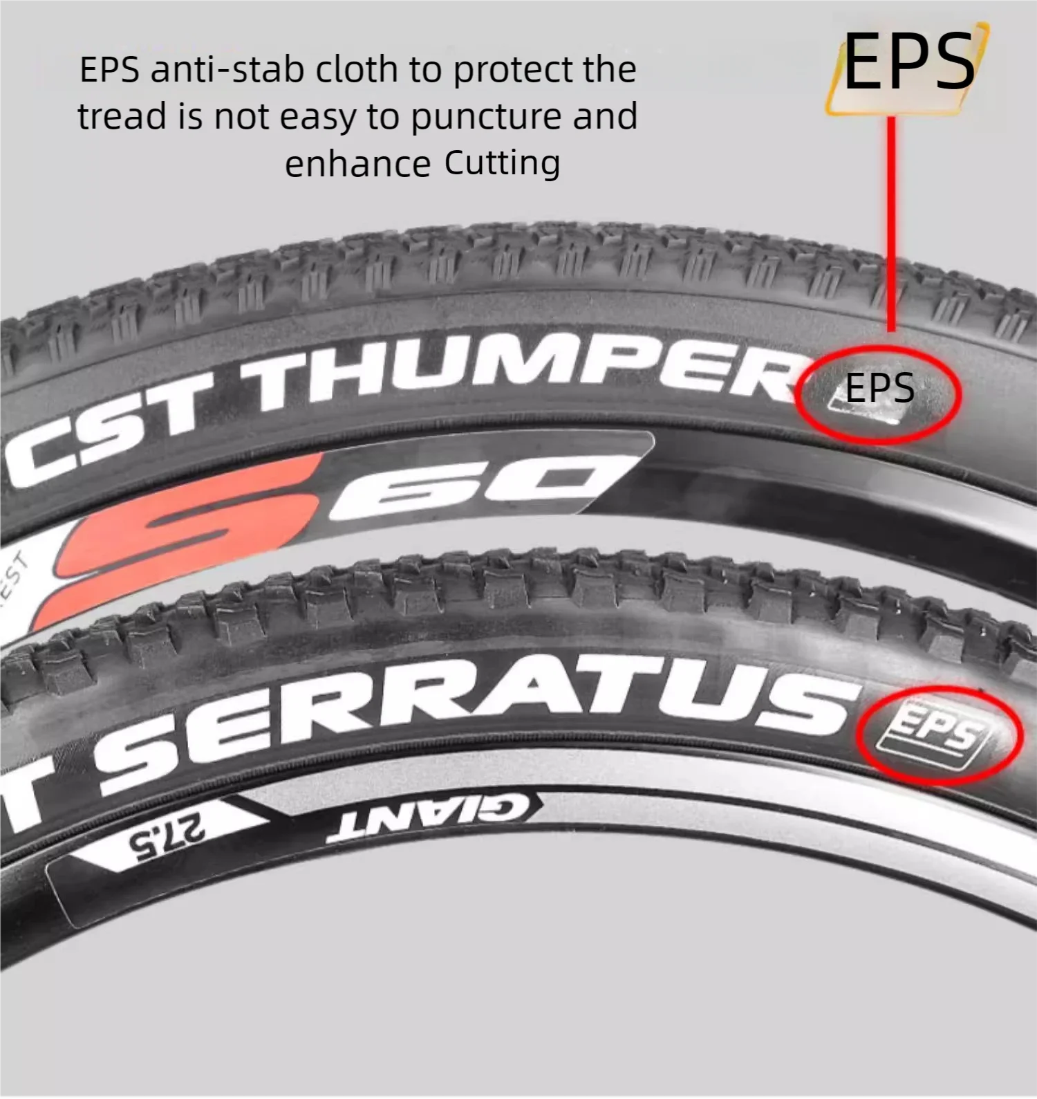 CST THUMPER CMT-08 26 inch 26x1.95 Mountain MTB Bike Tire ultralight tire 40TPI pneu aro 26 Bicycle Tyre