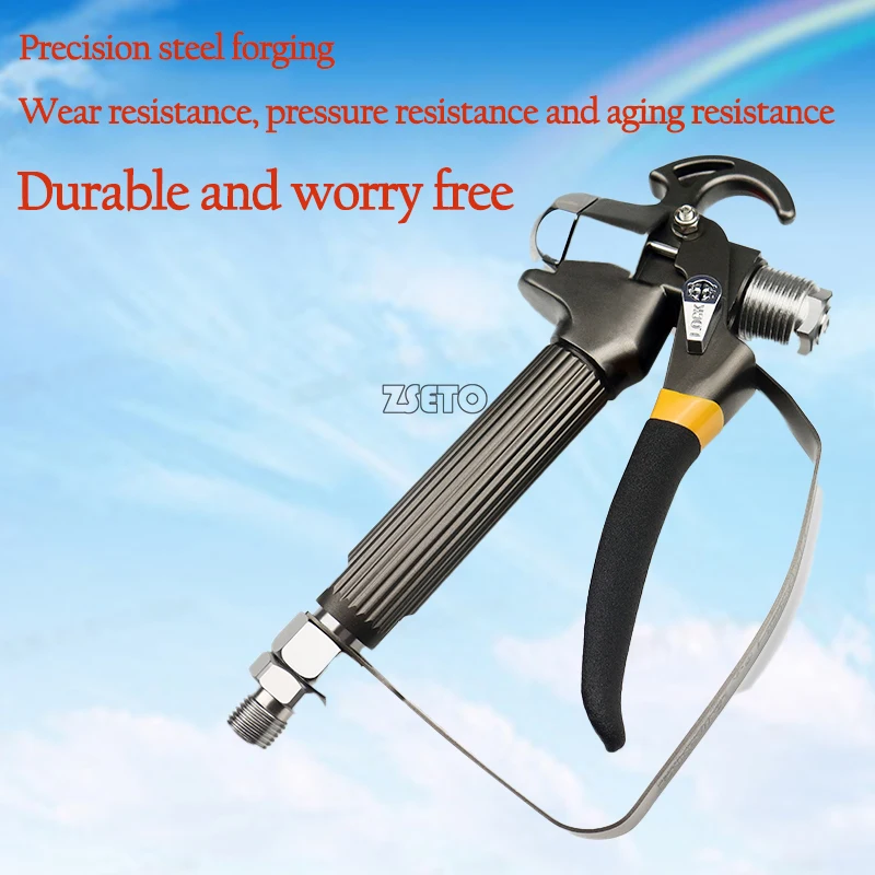 New High Quality Airless Spray Gun Filter For Electric Airless Paint Sprayers With  5 Filters with With 517 Spray Tip