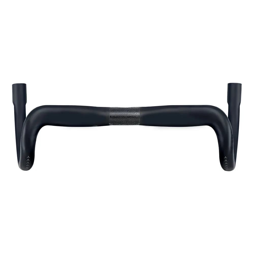 BUCKLOS Ultraleichter Fahrradlenker Vollcarbon Kompakter Dropbar, Interne Kabelführung UD Matt Fahrradlenker Fahrradzubehör – Detail 9