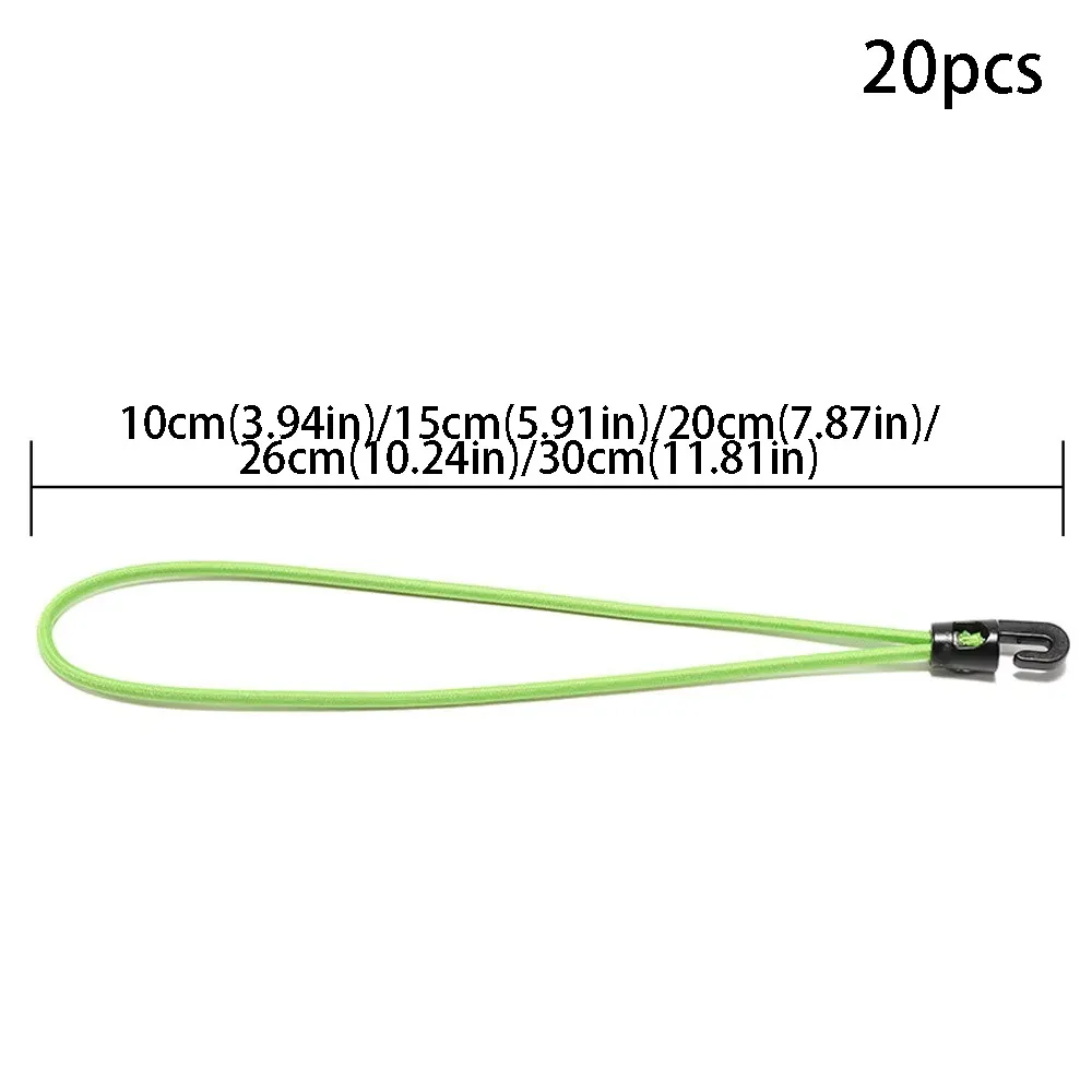 

High Elasticity Elastic Bungee Cord Elastic Straps Tied Rope Luggage Straps Strong Cord Bungee Cord Set For Bikes