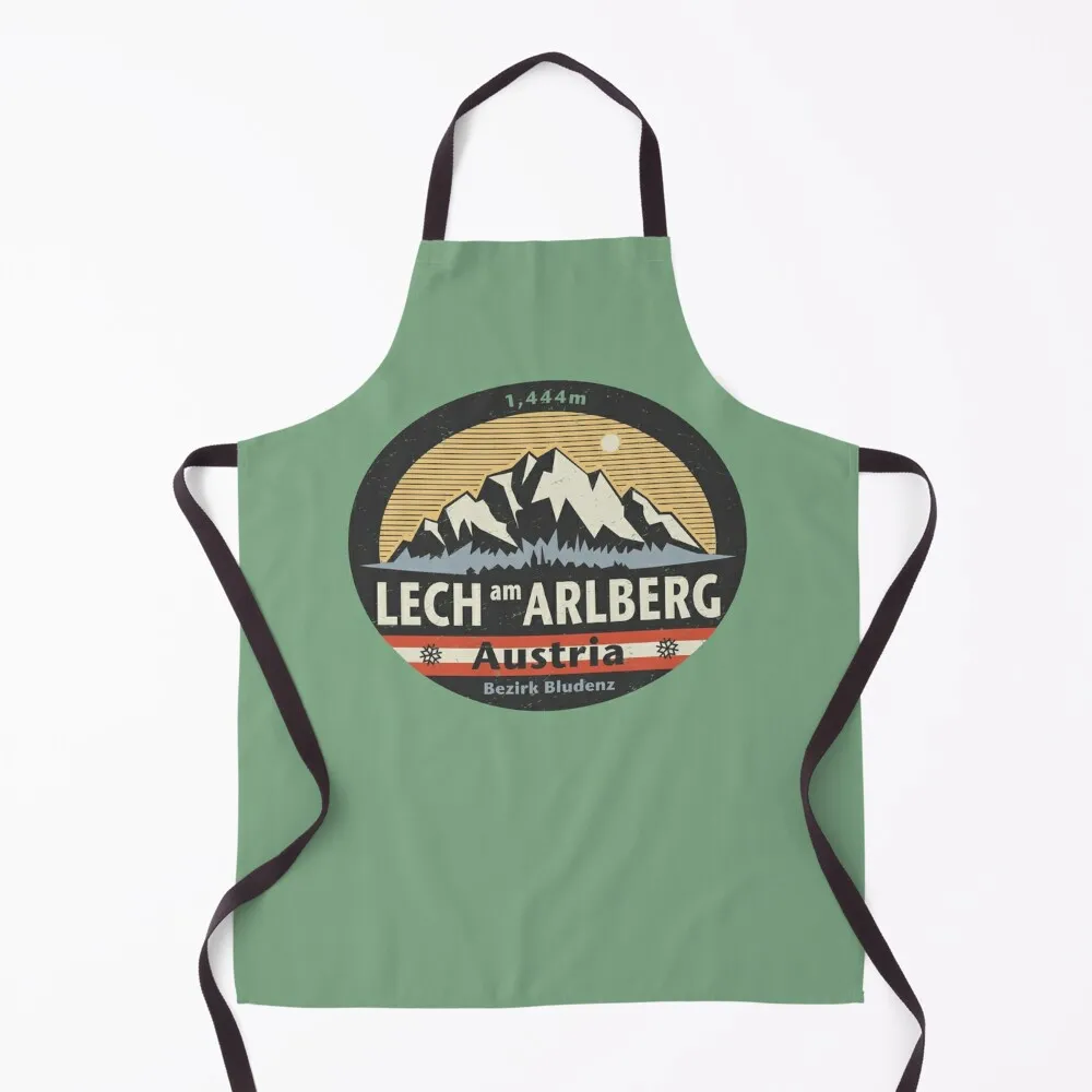 

Lech am Arlberg, Austria Apron Children'S Waiter Uniforms Custom Barista Apron