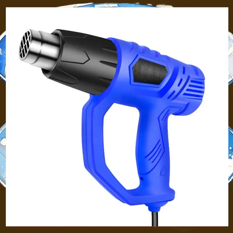 

Three-Nozzle Hot Air Gun Dual Speed Adjustable Heat Gun For DIY, Paint Stripping, Shrinking PVC, Drying Crafts EU Plug-TFBC