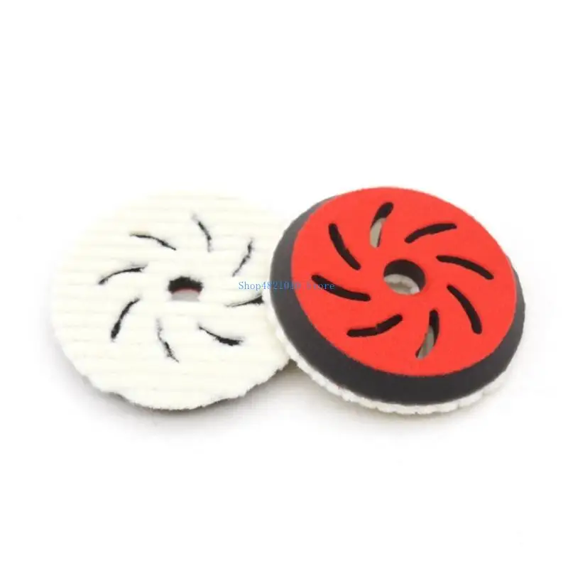 

T3LF Finishing Pad Polishing Disc Car Beauty Polish Wool Pads 5"/6" Car Beauty Microfiber Car Polishing Bonnet