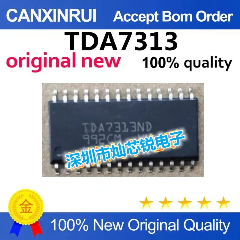 TDA7313 TDA7313ND Original Display Digital Stereo Audio