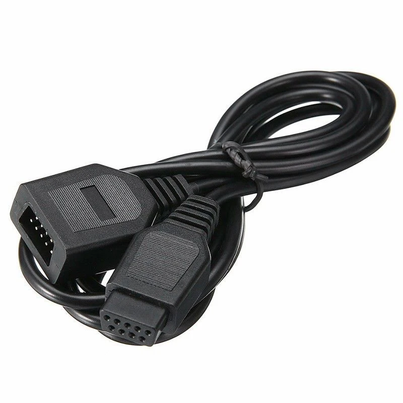 5PCS 9 Pin Extension Cable for Sega Genesis 2/3 Megadrive 2 Controller