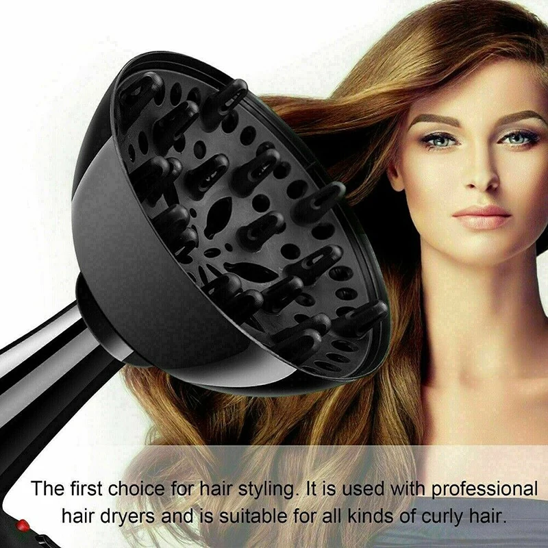 New Universal Hair Diffuser Adaptable For Blow Dryers With Design Curly Hair Large Wind Hairdressing Salon Supply Styling Tool