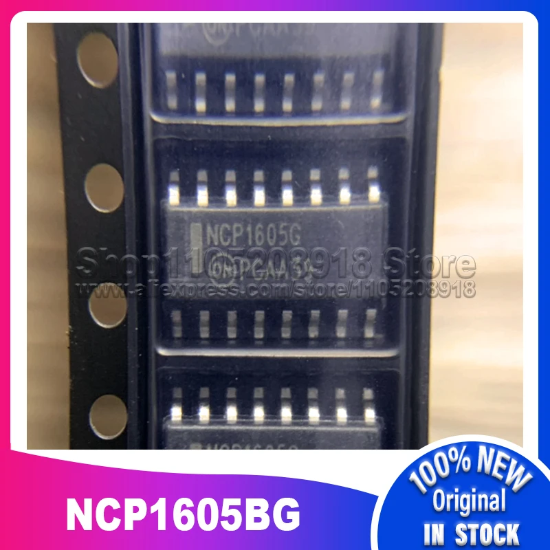 

10 шт./лот NCP1605BG NCP1605 SOP-16 100% новый оригинальный точечный запас