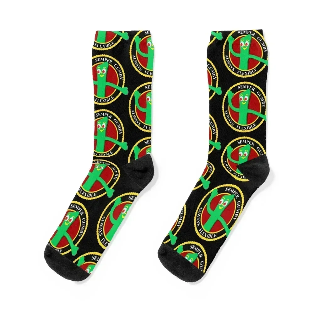 Semper Gumby Podcast About Socks cool bright garter Soccer gift Woman Socks Men's