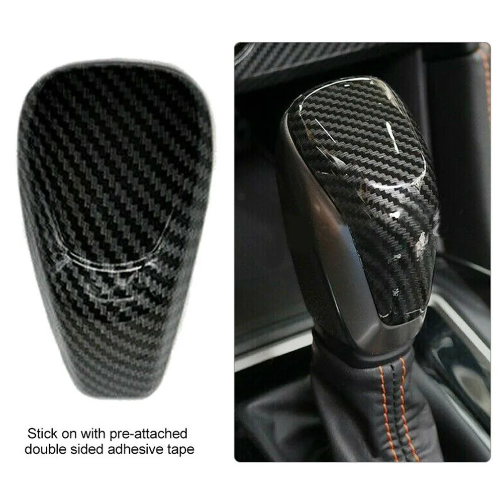 

Protect and Decorate Your Gear Shift Lever with Carbon Fiber Style Spray Painted Cover for For Forester For Impreza