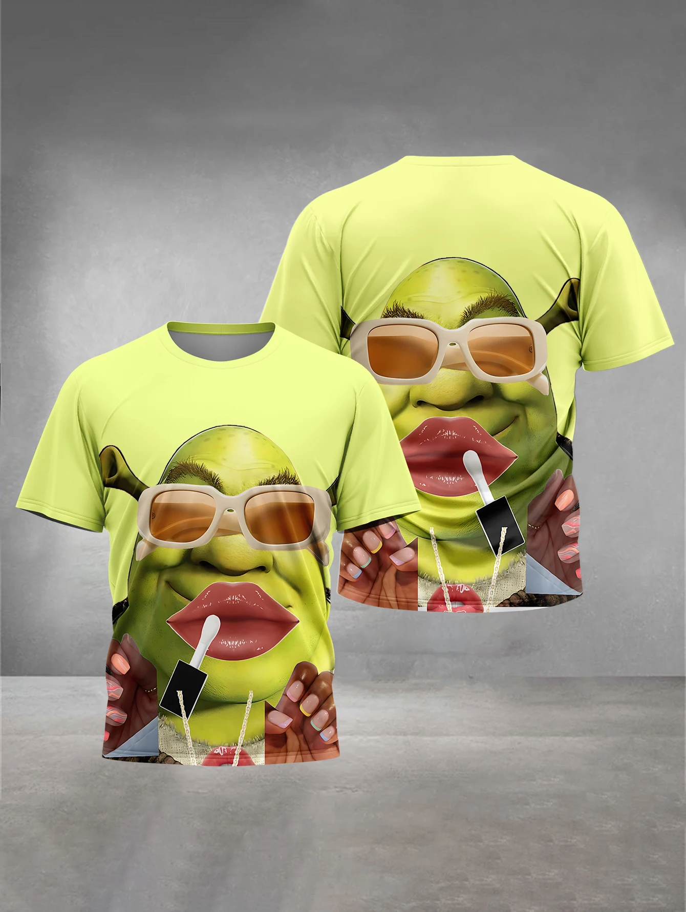 Funny S-Shreks 3D Print Baby Clothing 5 to 14 Years Male Outdoor Clothes for Children Boy Girl Child T-Shirt Top Shirts