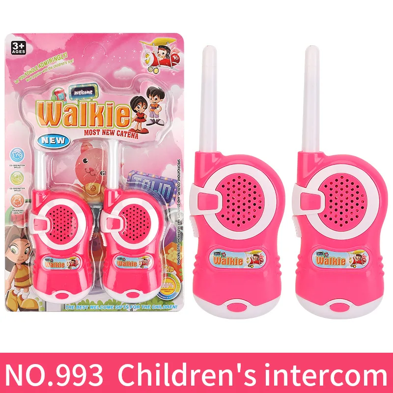 Divertimento interattivo Play House Walkie-talkie Indoor Outdoor Gioco a due giocatori Puzzle Toy Bambini Giocattoli walkie-talkie wireless intelligenti