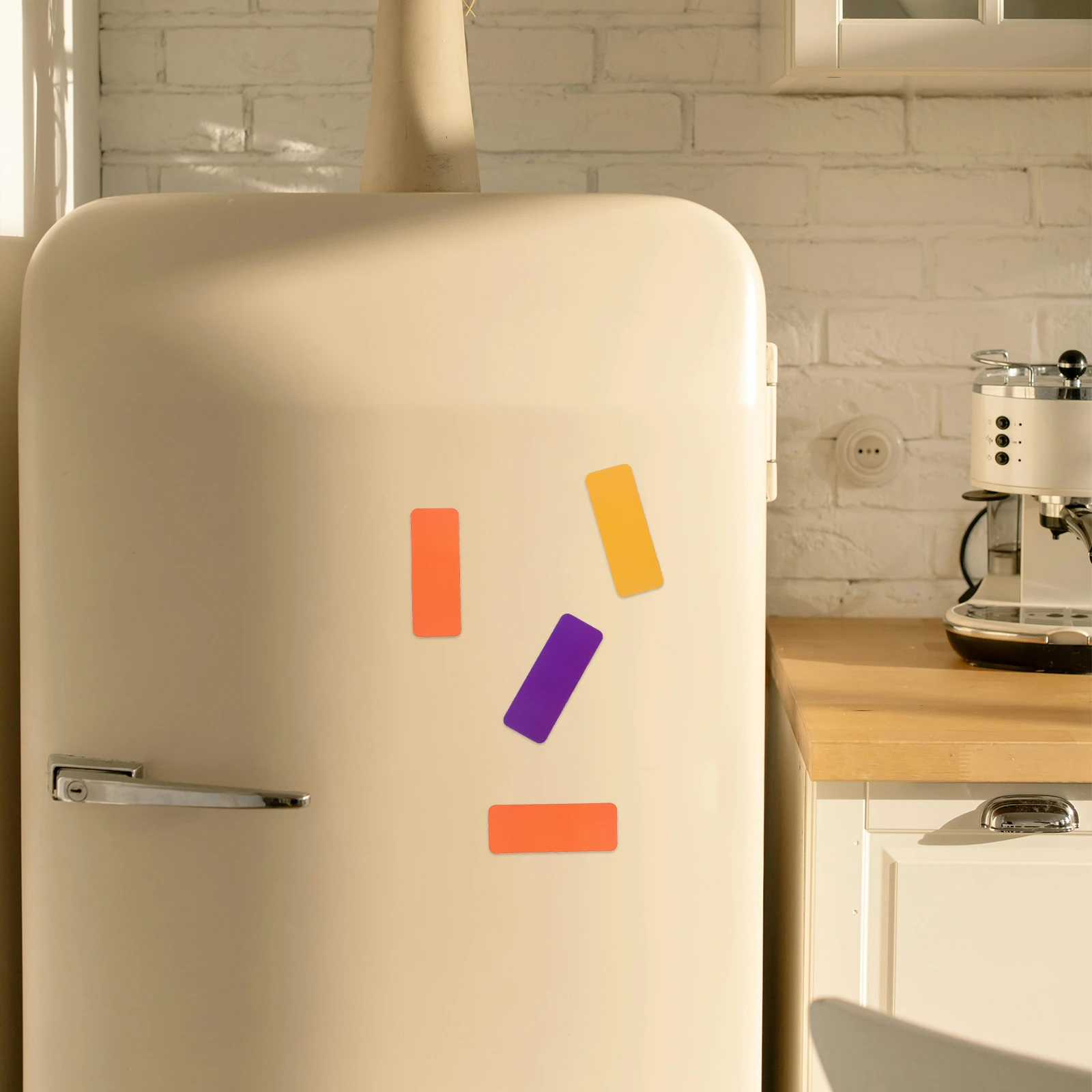 72Pcs Magnetic Labels for Whiteboard Fridge Reusable Erasable Markers Home Office Classroom Organization Tools