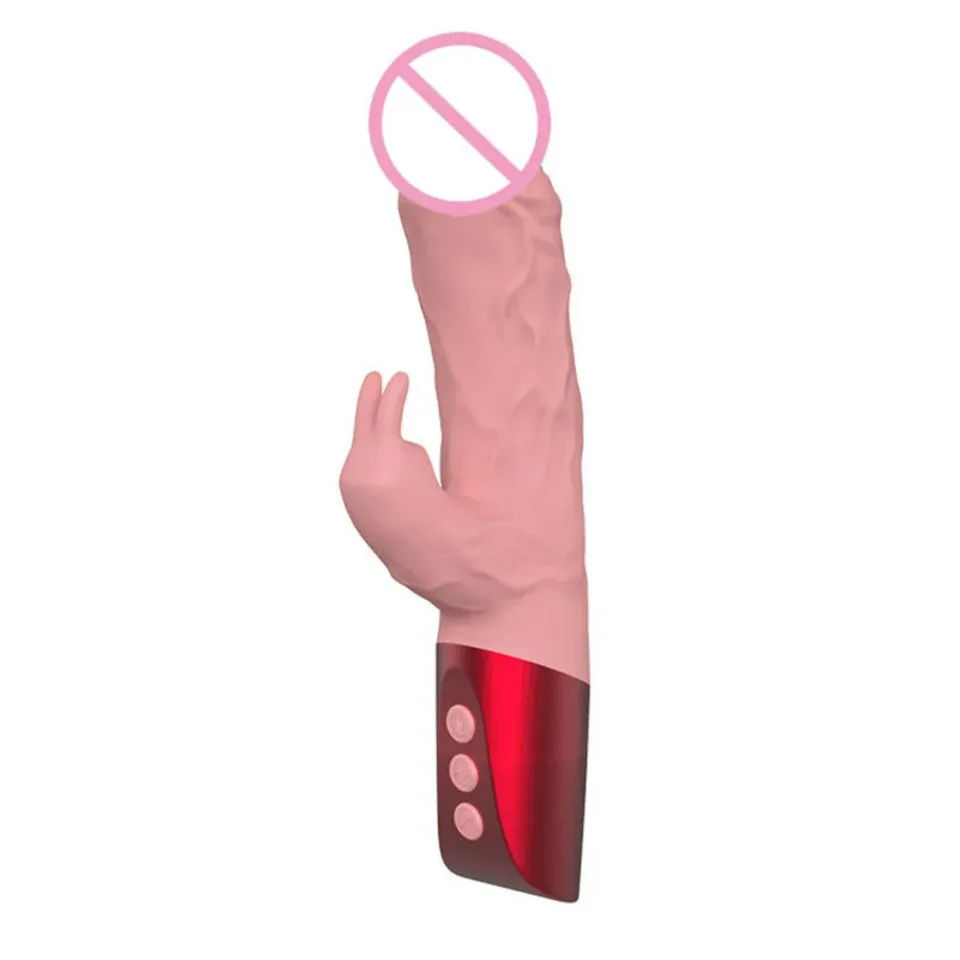 Powerful Large Dildo Vibrator Rabbit Clitoral Clit Stimulation Strong Realistic Penis Sex Toy Adult Product Vibrador For Women
