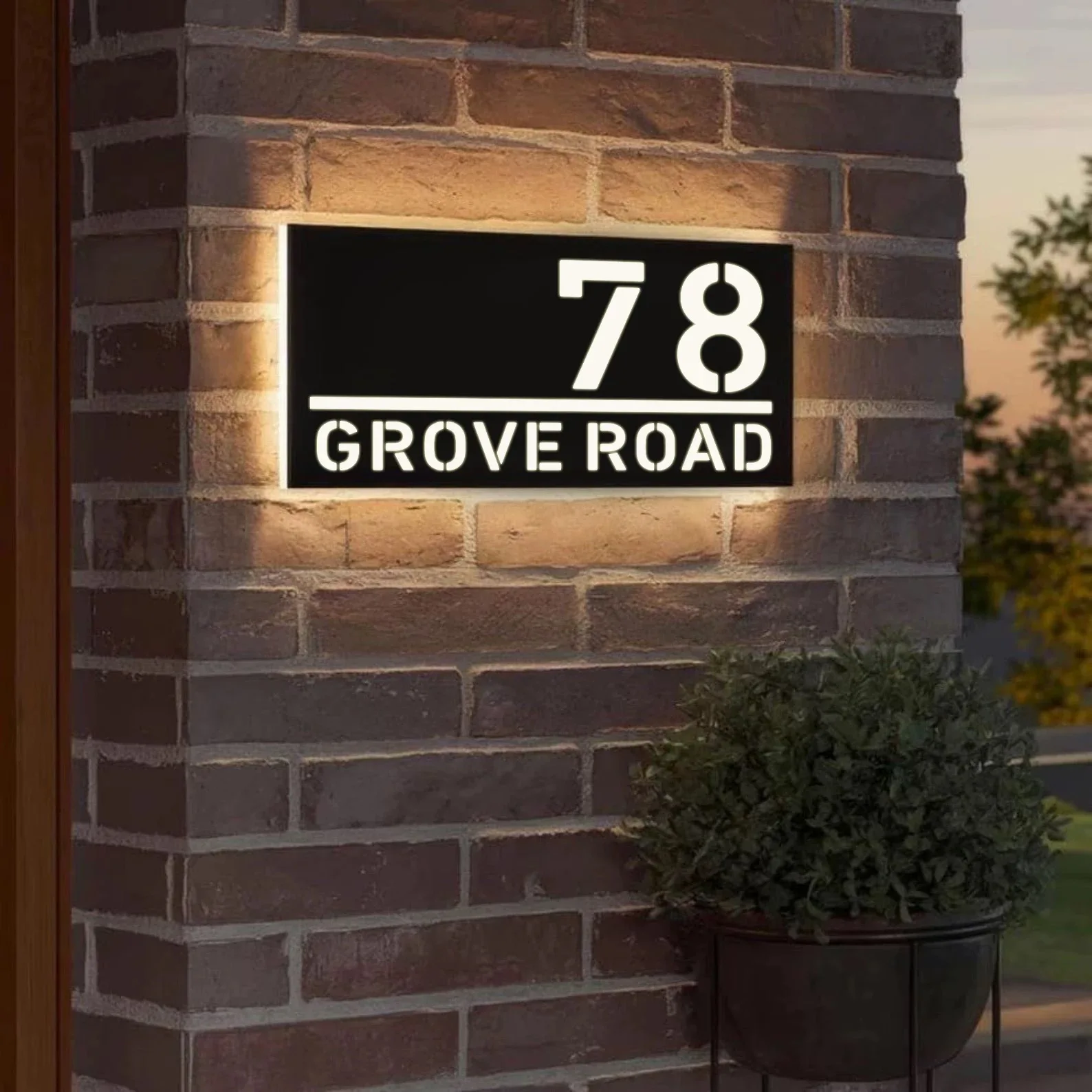 Thumbnail 2 - #5 Address Signs Comparison Guide