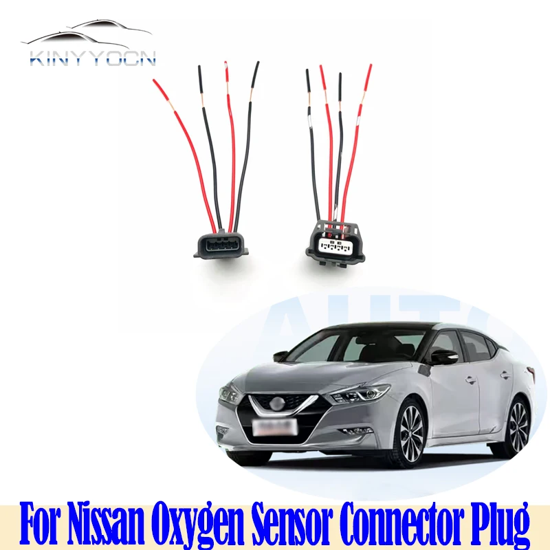 Para Nissan Sylphy Altima Sunny Bluebird Cima March conector del Sensor de oxígeno enchufe adaptador de arnés de cableado