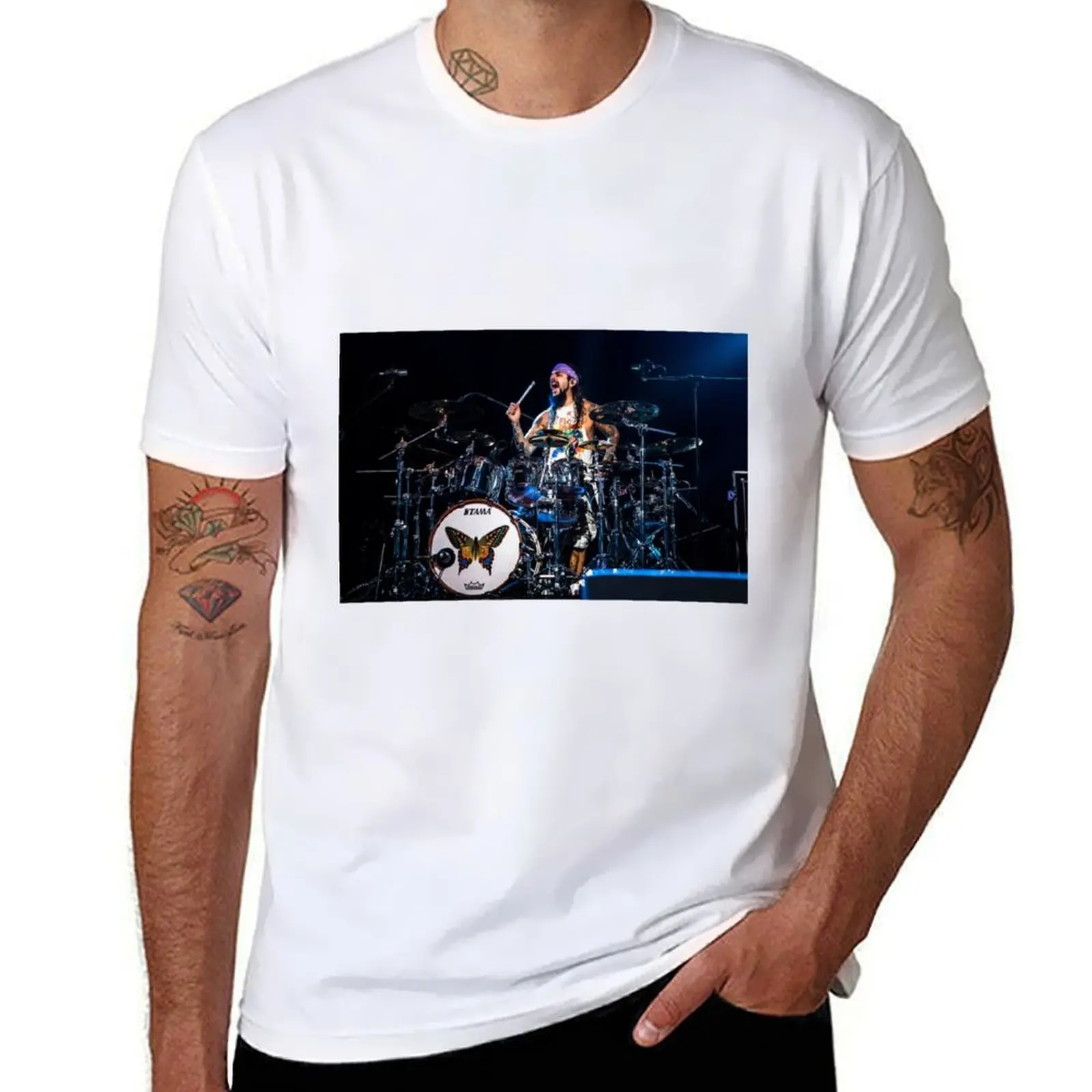 

Mike Portnoy T-Shirt t shirt men 100% cotton luxury brand t shirts for man cotton T-Shirt