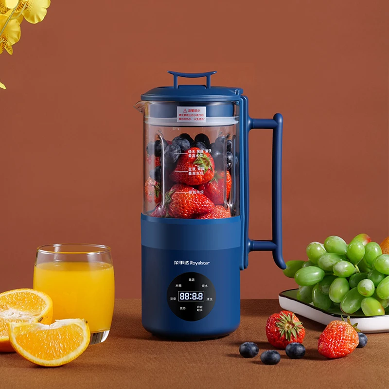 600ml Soybean Milk Machine Electric Juicer Automatic Heating Free Filtering Soybean Milk Machine 220v Portable Blender