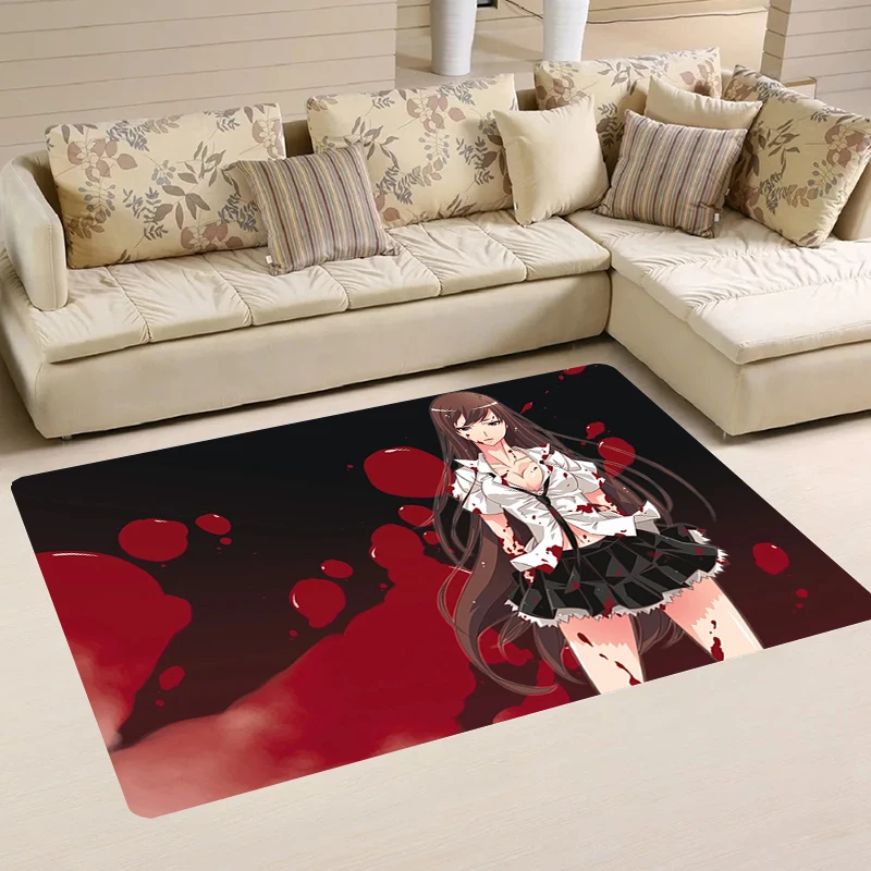 

Home Anime Blood C Aesthetic Room Decoration Floor Mat Kitchen Carpet Balcony Carpets Rugs Doormat Entrance Door Foot Rug Mats