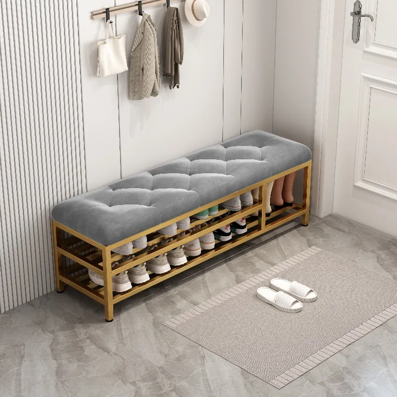#Minimalist Luxury Ottomans Storage Professional Hotel Designer Stackable Step Stool Nordic Space Saving Tabouret Home Furniture