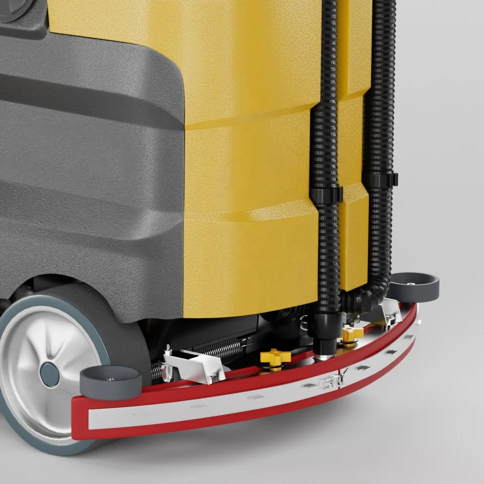 التنظيف الصناعي غسالة أوتوماتيكية غسالة تجارية لتنظيف الأرضيات الاسمنتية المزدوجة للسيارات #6