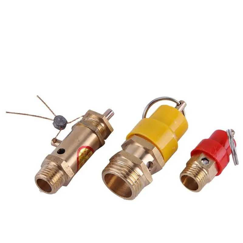 Air Compressor Safety Relief Valve Air Gas Pressure Release Regulator 1/8\
