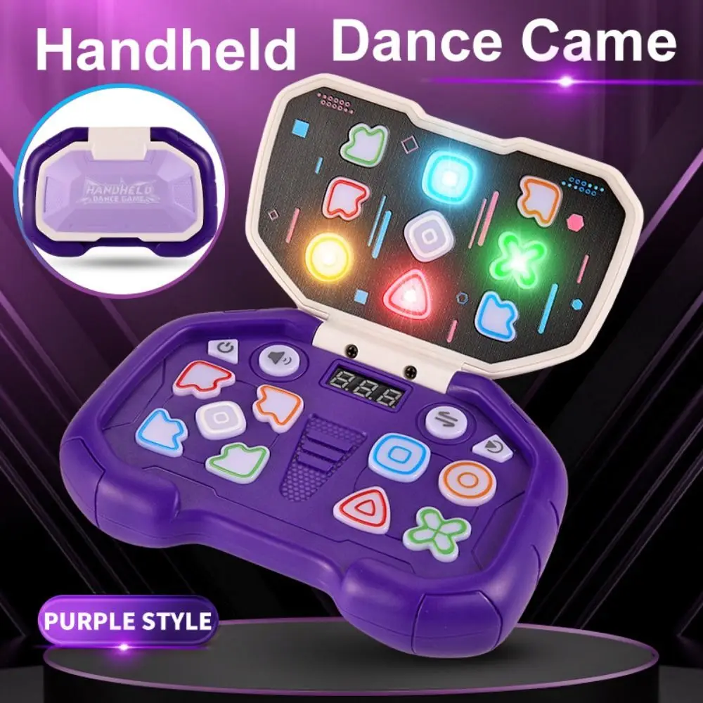 Juego de Ritmo con Luces Intermitentes Flip Design, Juego de Ritmo de Presión Rápida, Botón de Presión, Regalos para Niños, Máquina de Juego de Presión