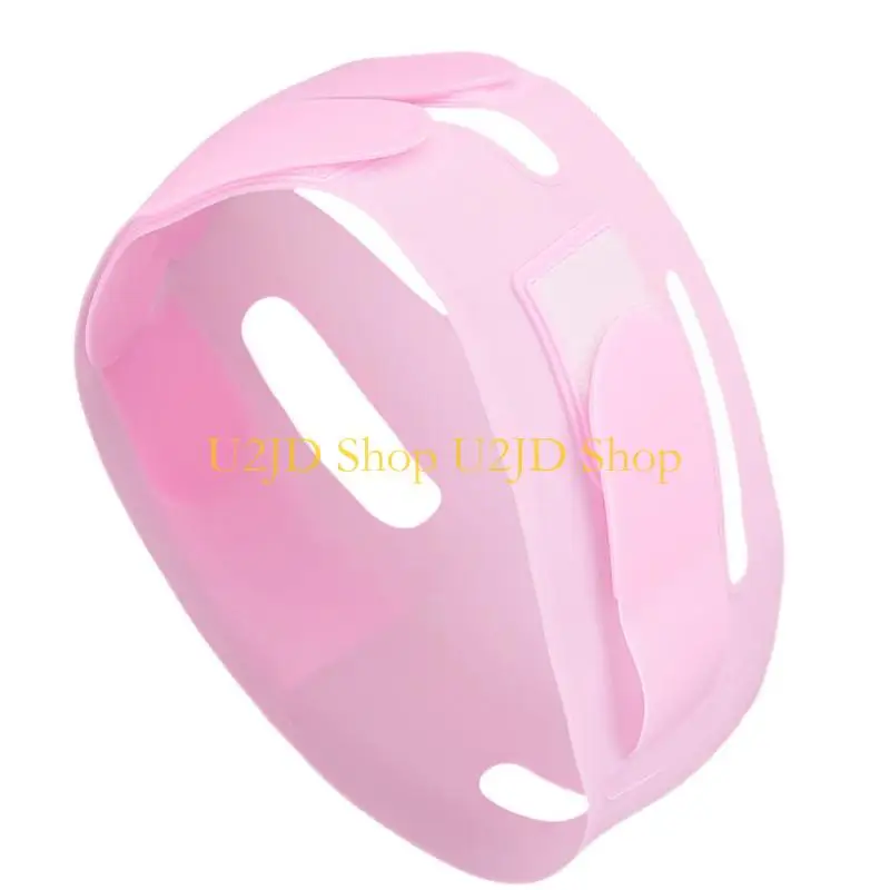 U2JD Pasek do podnoszenia twarzy V kształt maska do twarzy podwójny reduktor podbródka dla kobiet