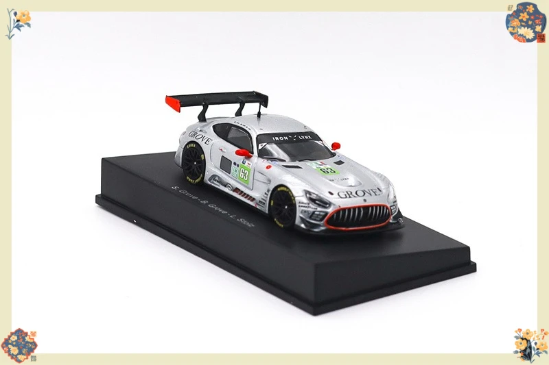 Spark 1:64 AUTECH Z GT500/STANLEY CIVIC TYPE R-GT/LMGT3 IRON LYNX/ Carrera RSR 3.0 Modelos de Autos Fundidos a Presión, Regalos