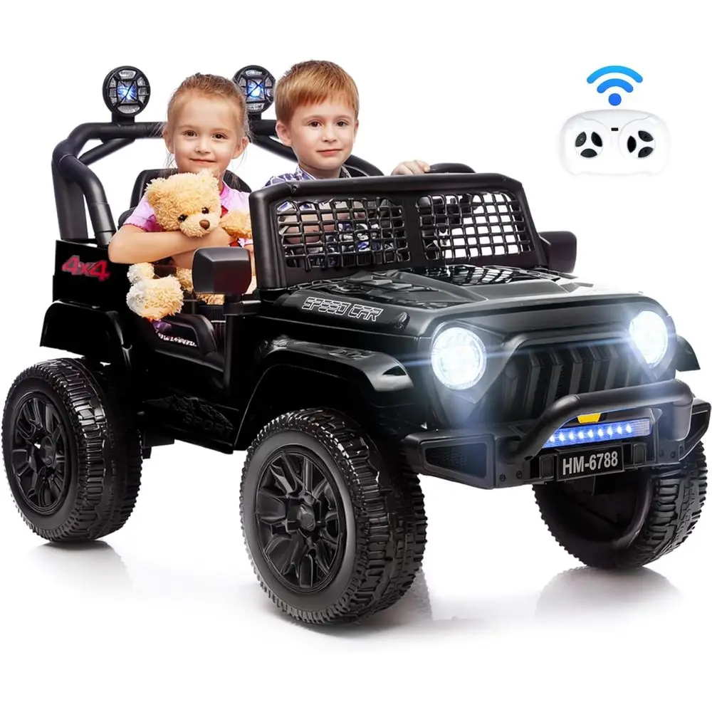 รถยนต์ไฟฟ้าสำหรับเด็ก 24V, รถของเล่นสำหรับเด็ก, ของเล่นขี่ได้, รถยนต์เด็กปรับความเร็วได้ 3 ระดับ, บลูทูธ, รีโมทคอนโทรลสำหรับผู้ปกครอง, สปริง