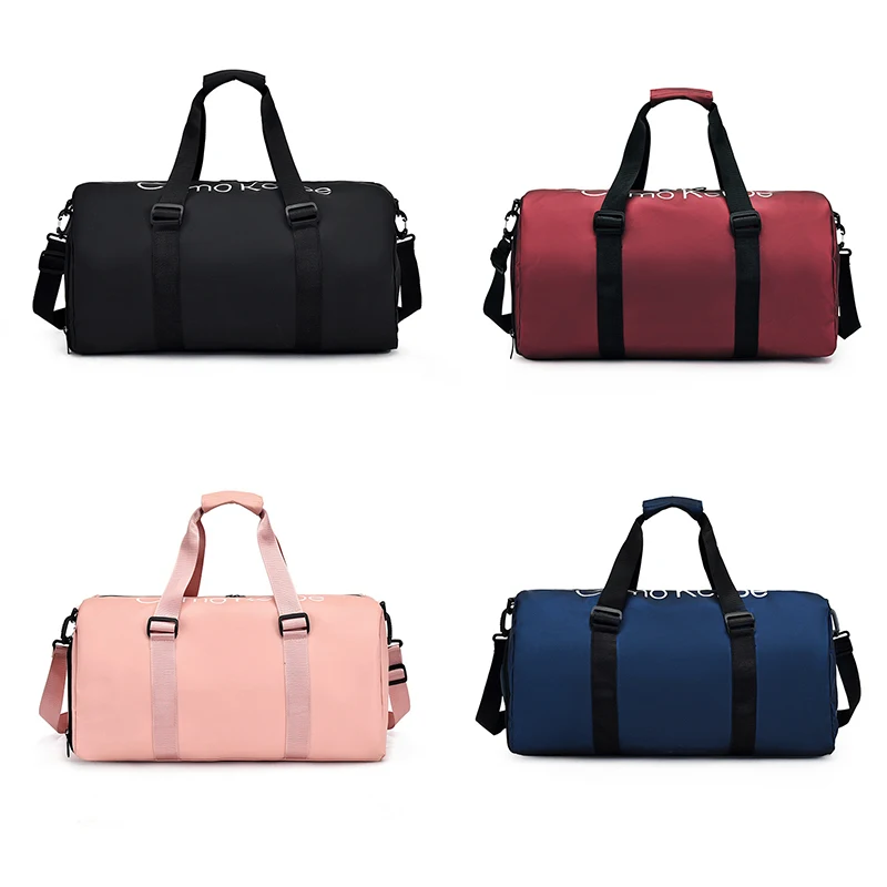 Large Sports Gym Fitness Bags for Man Female Travel Yoga Shoes Handbag Luggage Waterproof Shoulder Women\'S Duffel Bags Suitcase