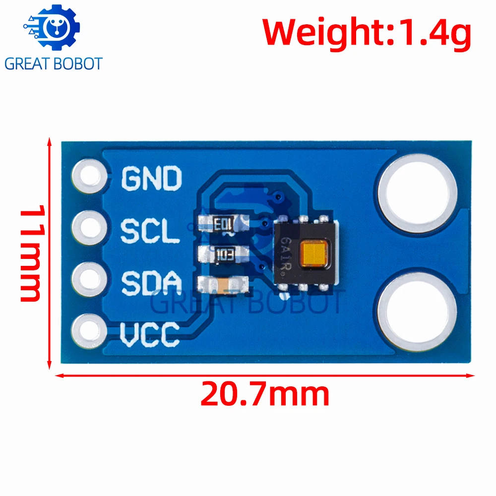 High - Precision HDC1080 CJMCU - 1080 Temperature and Humidity Sensor Module: Perfect for Arduino Projects