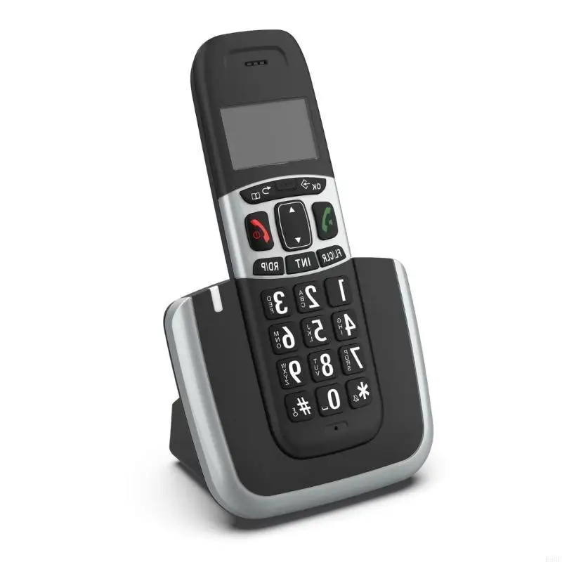 R58F D1004-D Modern Cordless Phone Digital Telephone Handheld with Answering Machine