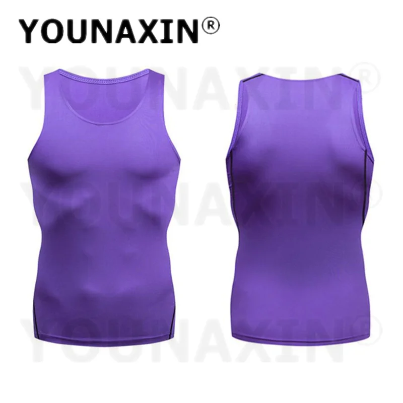 Men's Basketball Sleeveless T-Shirt Tight Gym Boy Fitness Running Vest Training Top Cycling Sports Quick Drying S M L XL 2XL 3XL