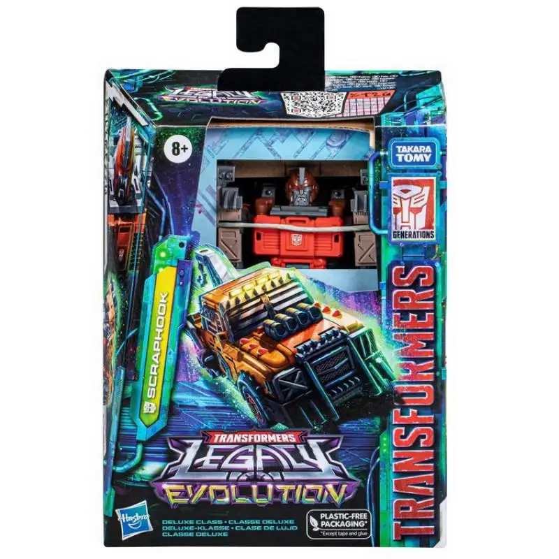 

TAKARA TOMY Transformers Toys Legacy Evolution Scraphook Deluxe Class 5,5-дюймовая фигурка в подарок для мальчиков и девочек F7195