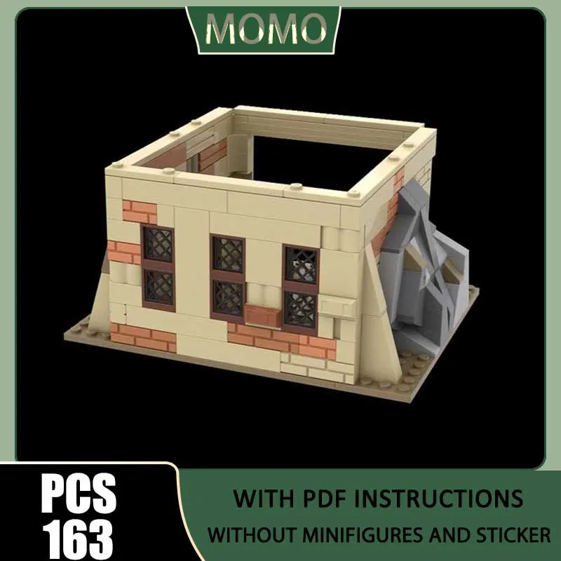 

Famous Movies Model Moc Building Blocks Movie Castle Model Technology Brick DIY Assembly Construction Holiday Toys