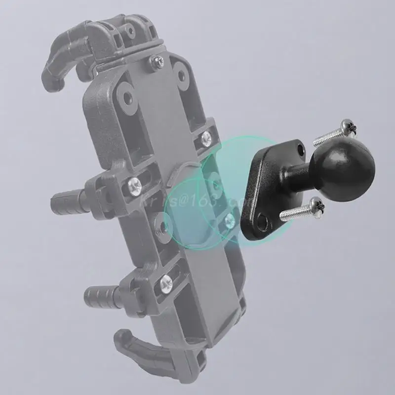 Staffe di Base per montaggio a sfera in alluminio da 1 \'\'supporto per telefono da moto