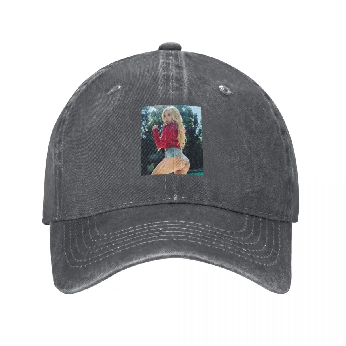 Kenzie Reeves is wearing jean shorts Baseball Cap New Hat Vintage Women's Hats 2025 Men's