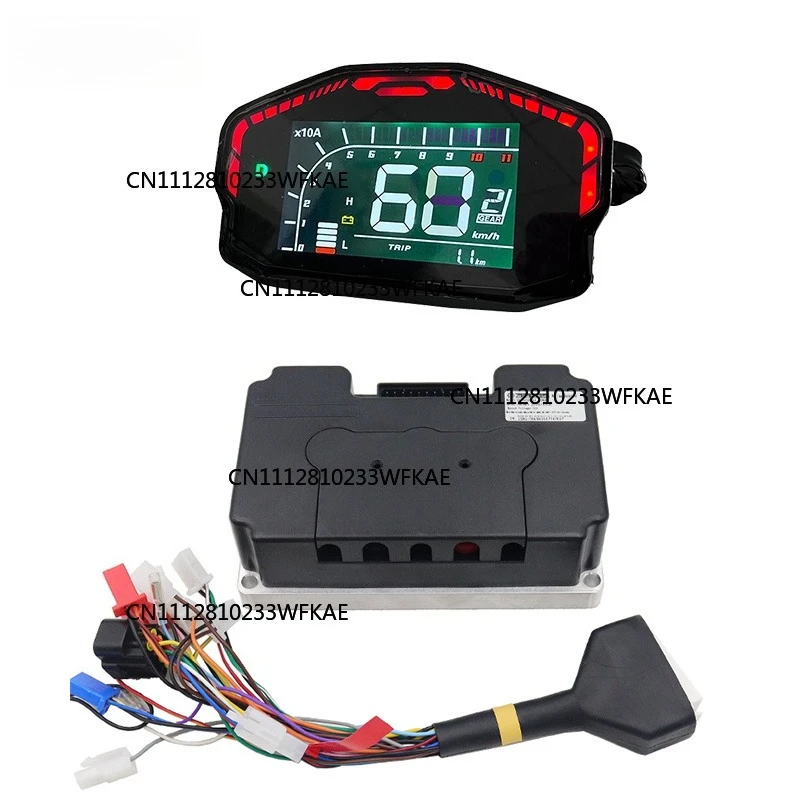 ND72450 controller 48-72V DC 200A brushless motor main board with DKD display