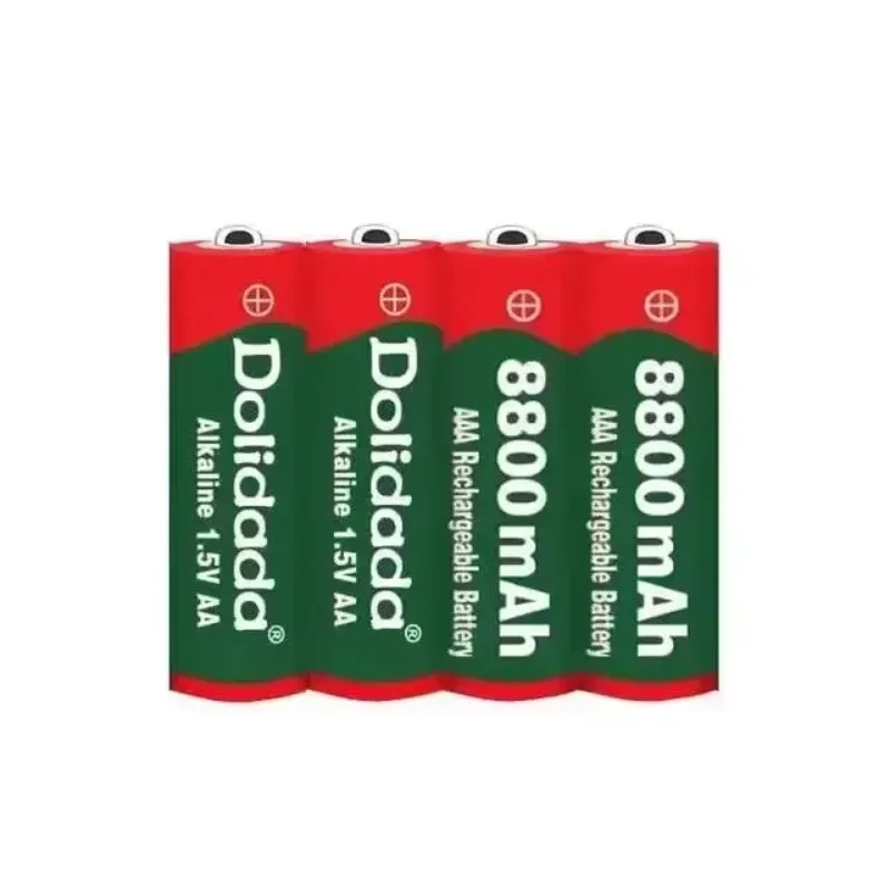 20PCS AAA 8800mAh Rechargeable Alkaline Batteries 1.5V with 4-Cell Battery Charger Set for Electronics