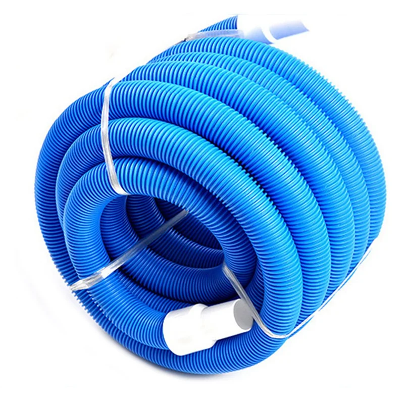 9M Swimming Pool Vacuum Hose with Swivel Cuff 38mm Swimming Pool Layer Suction Pipe Cleaning Accessories