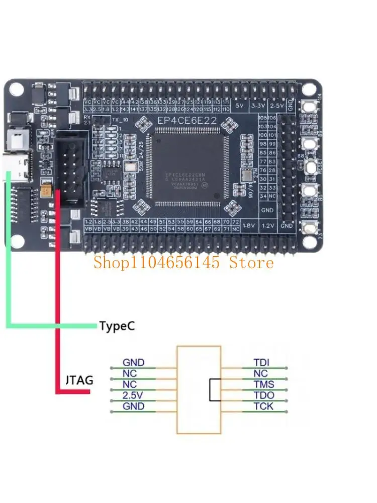 

5asd EP4CE6E22C8N FPGA Поддержка промышленного управления расширяемая для промышленной автоматизации