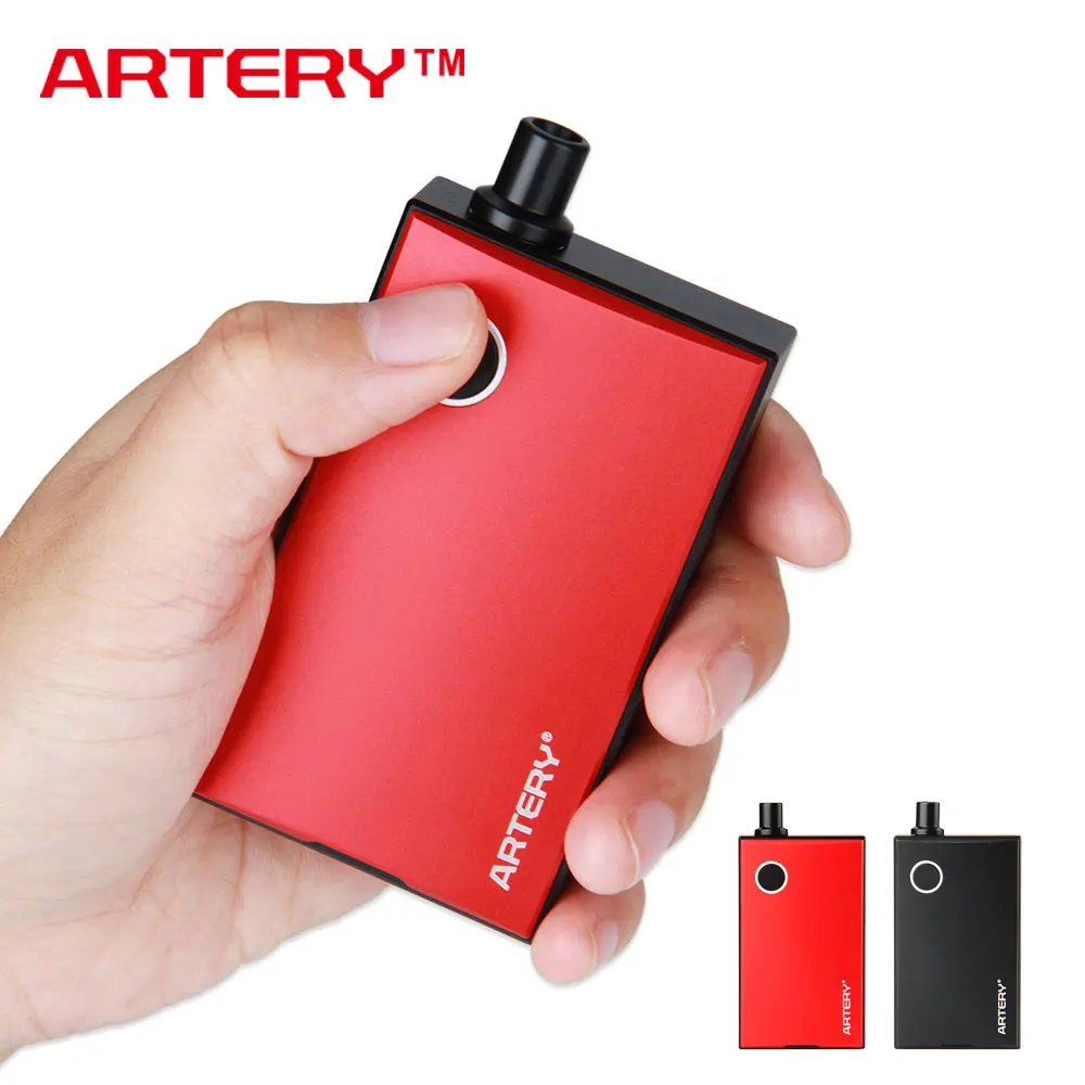 Orginal Artery PAL AIO Starter With Built-in 1200mAh Battery & 3ml Tank Capacity Unique Slide Refill E-cig Vape Box Mod Kit