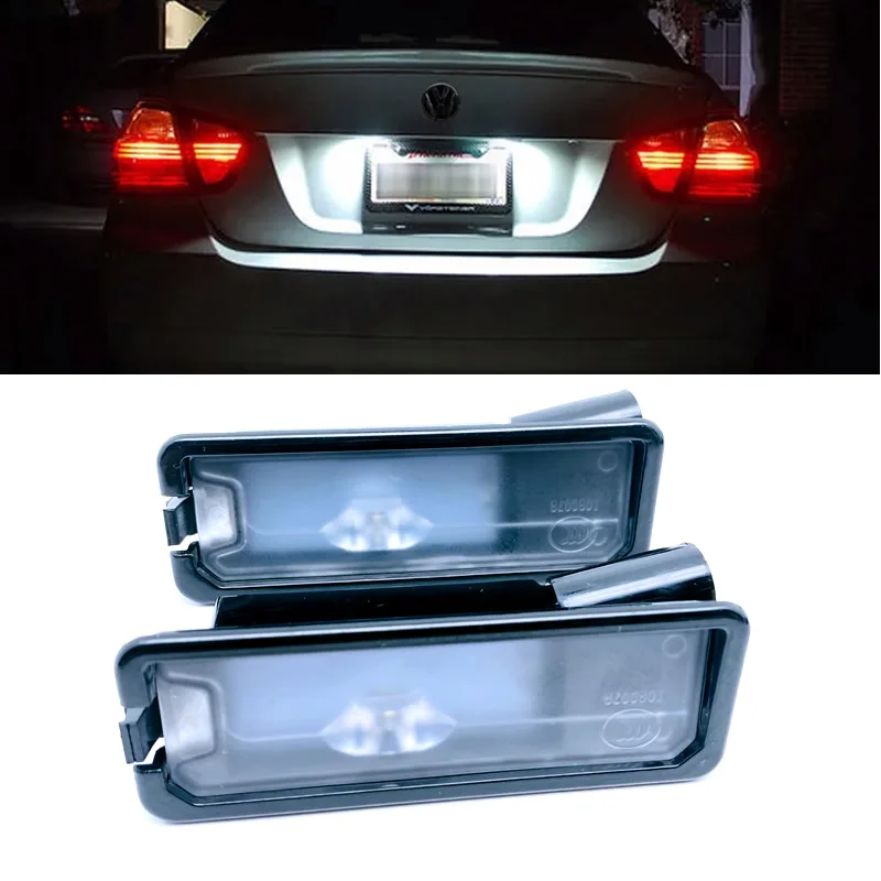 

Original 2Pcs OEM Light License Plate LED License Plate Lamp Fit For Passat B7 B8 Golf MK7 Scirocco CC Polo 6R 35D 943 021 B